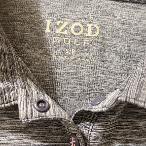 IZOD Golf Sleeveless Polo Shirt Women’s Small Gray Heather Athletic Top - Picture 4 of 4